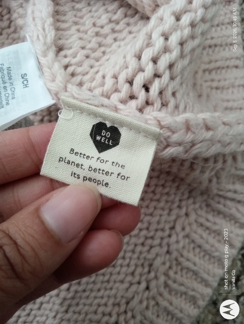 Madewell Brookdale Fair Isle Turtleneck Sweater Avalon Pink Small - Picture 9 of 11